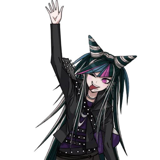 😜 Стикер «Ибуки Миода Danganronpa» для Telegram
