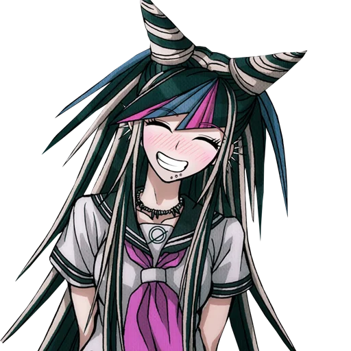 ☺️ Стикер «Ибуки Миода Danganronpa» для Telegram