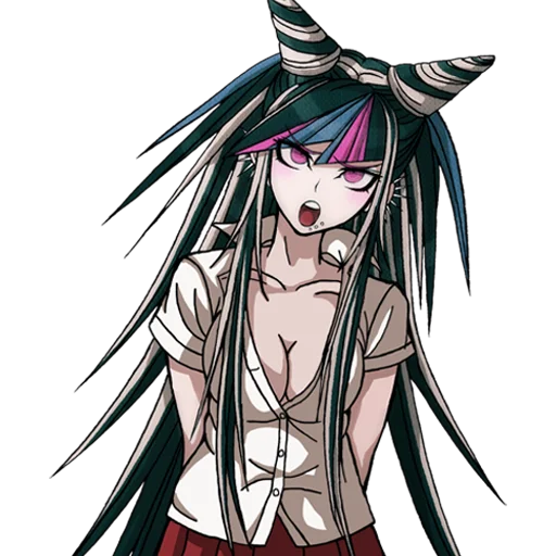 🤨 Стикер «Ибуки Миода Danganronpa» для Telegram