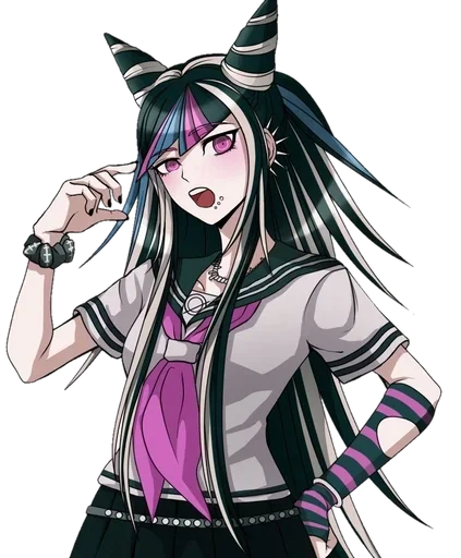 🤨 Стикер «Ибуки Миода Danganronpa» для Telegram
