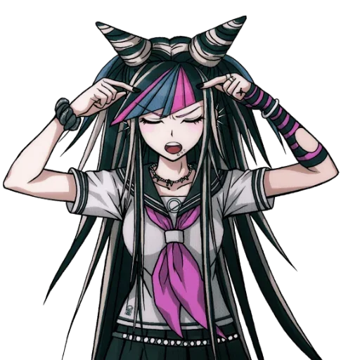 🙌 Стикер «Ибуки Миода Danganronpa» для Telegram