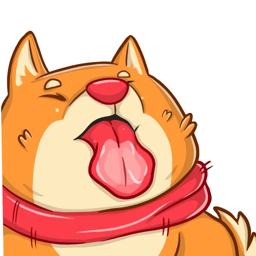 Стикерпак Ибу Псина Emoji для Telegram