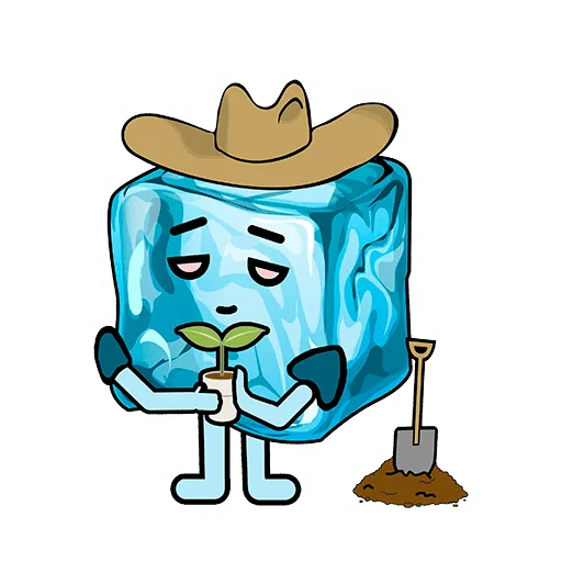 👨‍🌾 Стикер «ICE GENETICS 2» для Telegram