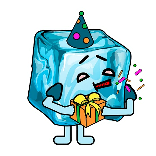 🥳 Стикер «ICE GENETICS 2» для Telegram