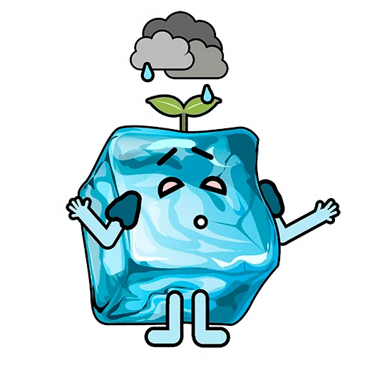 🌱 Стикер «ICE GENETICS 2» для Telegram