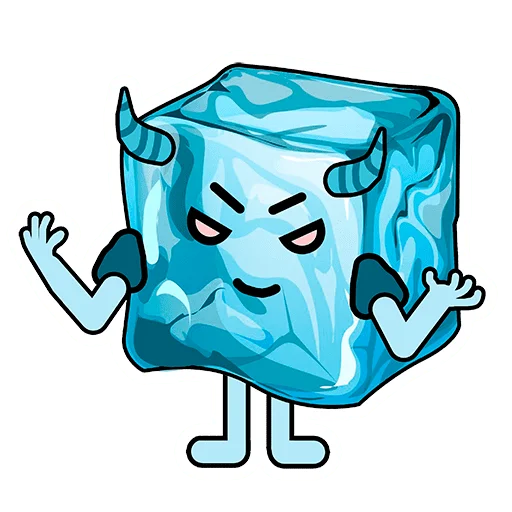😈 Стикер «ICE GENETICS 2» для Telegram