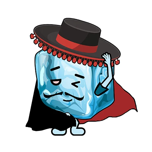🇪🇸 Стикер «ICE GENETICS 2» для Telegram