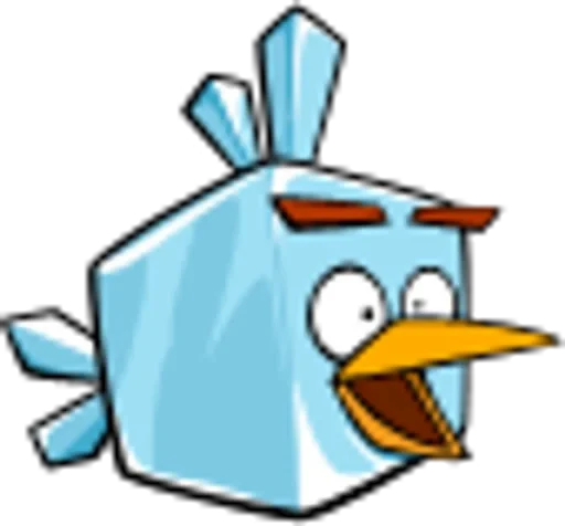 🤯 Стикер «Ice bird» для Telegram