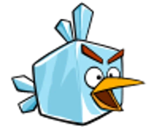 😠 Стикер «Ice bird» для Telegram
