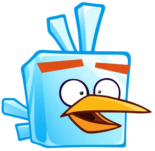 😨 Стикер «Ice bird» для Telegram