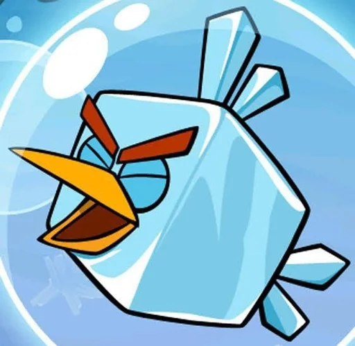 🤬 Стикер «Ice bird» для Telegram