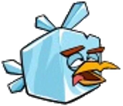 🤕 Стикер «Ice bird» для Telegram