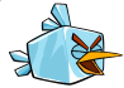 🧊 Стикер «Ice bird» для Telegram