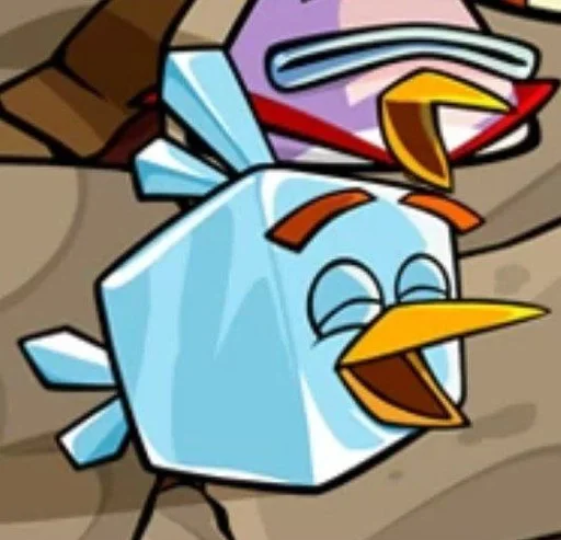 ☺ Стикер «Ice bird» для Telegram