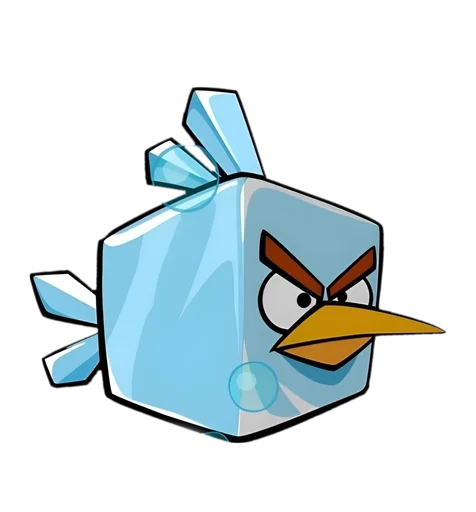 🫧 Стикер «Ice bird» для Telegram