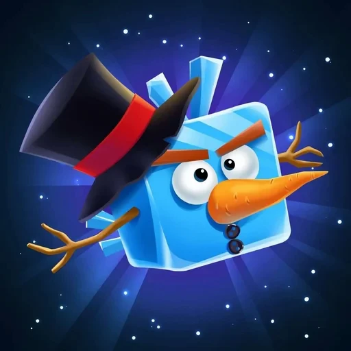 ☃️ Стикер «Ice bird» для Telegram