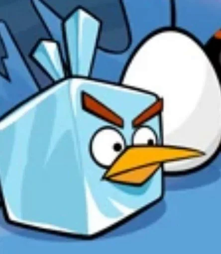 😠 Стикер «Ice bird» для Telegram