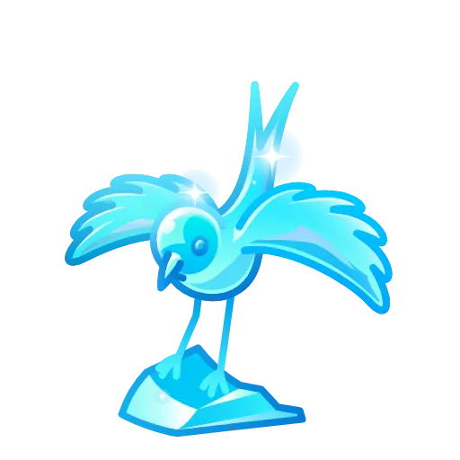 🦅 Стикер «Ice bird» для Telegram