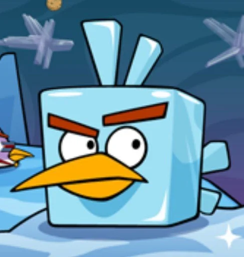 🤨 Стикер «Ice bird» для Telegram