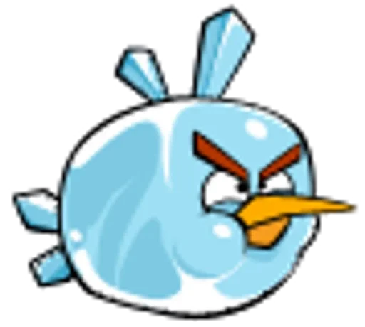 🤢 Стикер «Ice bird» для Telegram