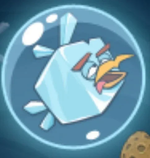 🤕 Стикер «Ice bird» для Telegram