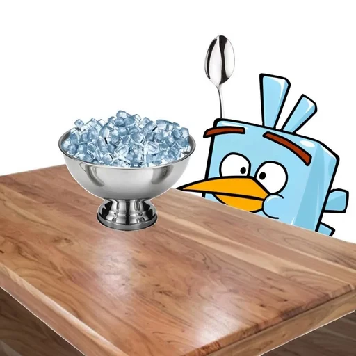 😋 Стикер «Ice bird» для Telegram