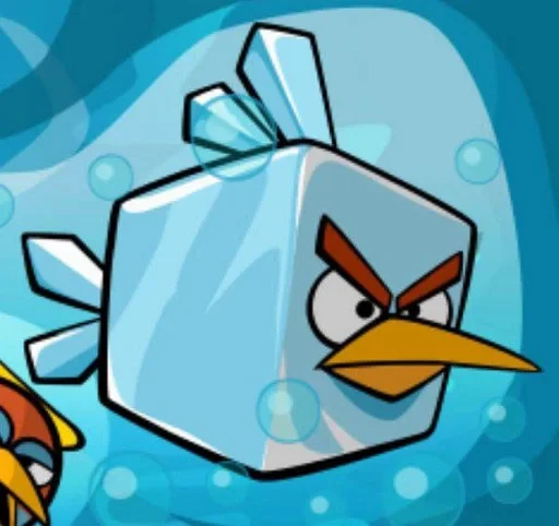 😠 Стикер «Ice bird» для Telegram
