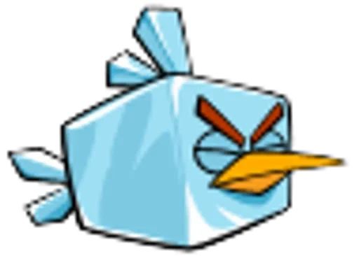 🧊 Стикер «Ice bird» для Telegram