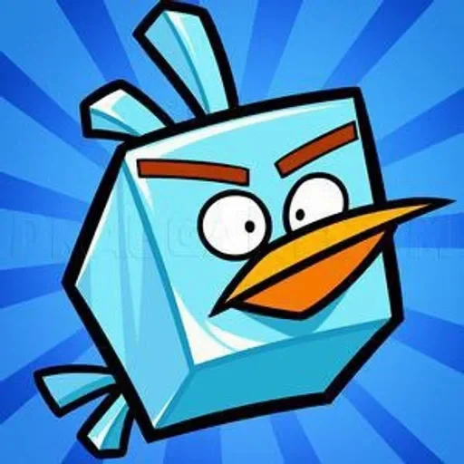 😳 Стикер «Ice bird» для Telegram