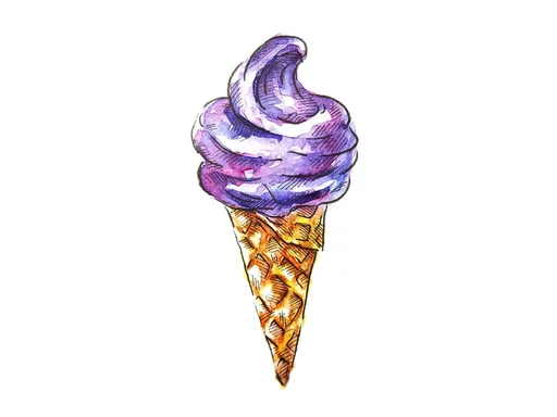 🌟 Стикер «Мороженое» для Telegram