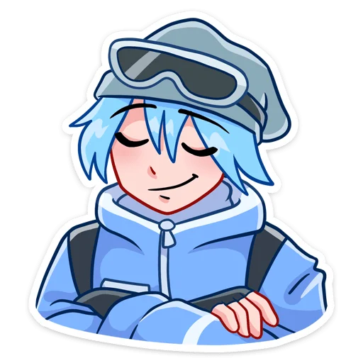 😌 Стикер «Айс» для Telegram