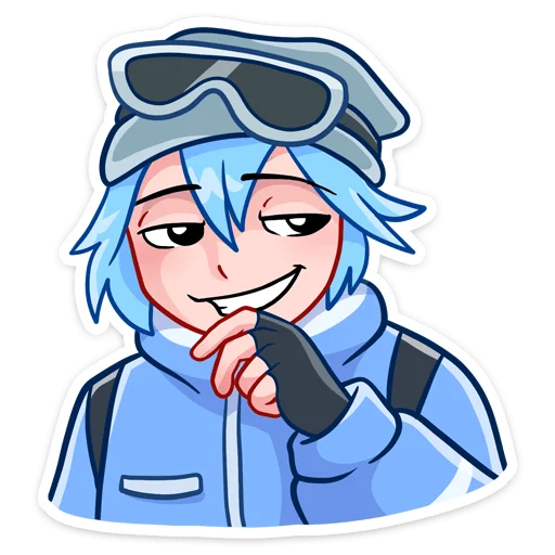 😄 Стикер «Айс» для Telegram