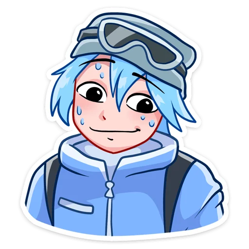 😓 Стикер «Айс» для Telegram