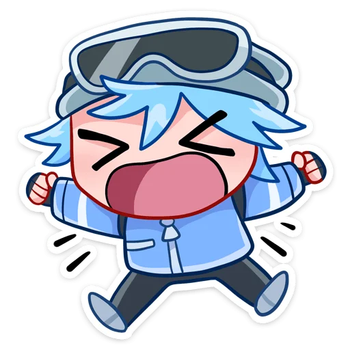 😵 Стикер «Айс» для Telegram