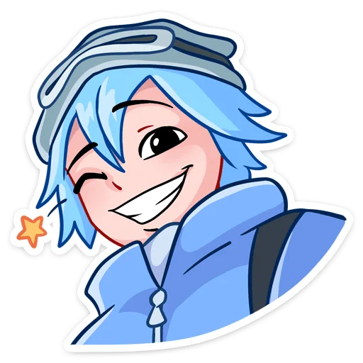 😉 Стикер «Айс» для Telegram