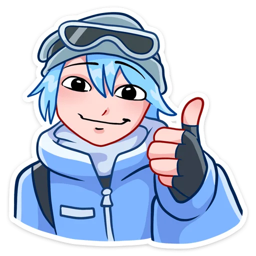 👍 Стикер «Айс» для Telegram