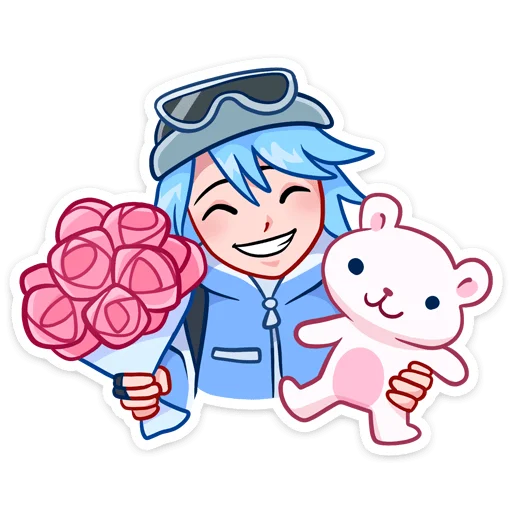 💐 Стикер «Айс» для Telegram