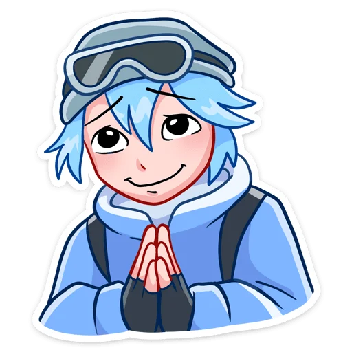🙏 Стикер «Айс» для Telegram