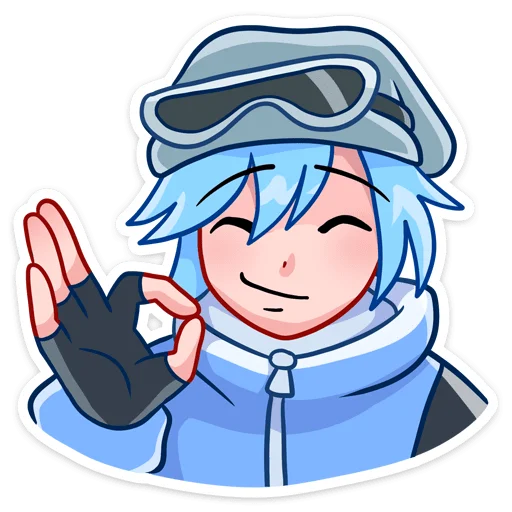 👌 Стикер «Айс» для Telegram