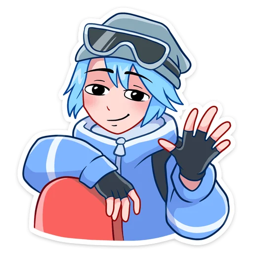 👋 Стикер «Айс» для Telegram