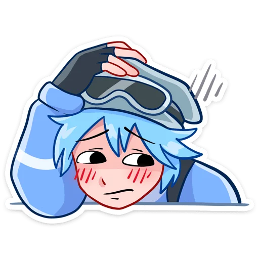 🥺 Стикер «Айс» для Telegram