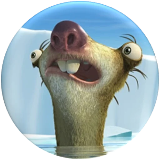 😲 Стикер «Ice Age» для Telegram