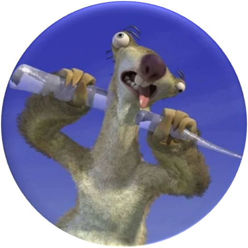 😵 Стикер «Ice Age» для Telegram