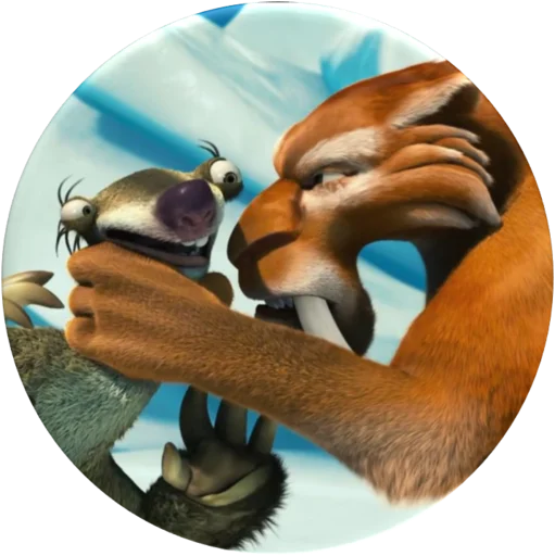 😡 Стикер «Ice Age» для Telegram