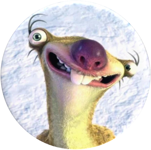 😅 Стикер «Ice Age» для Telegram