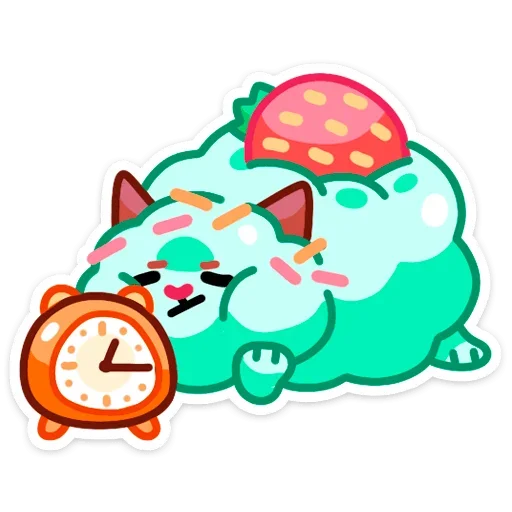 ⏰ Стикер «Айс и Крим» для Telegram