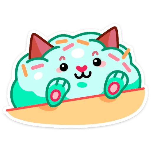 🐾 Стикер «Айс и Крим» для Telegram