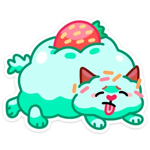 😴 Стикер «Айс и Крим» для Telegram