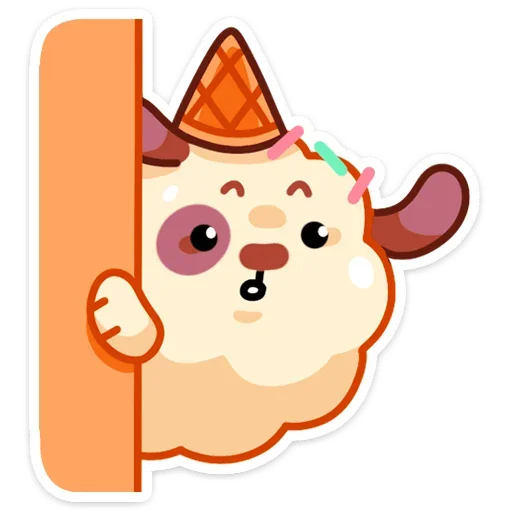 🤨 Стикер «Айс и Крим» для Telegram