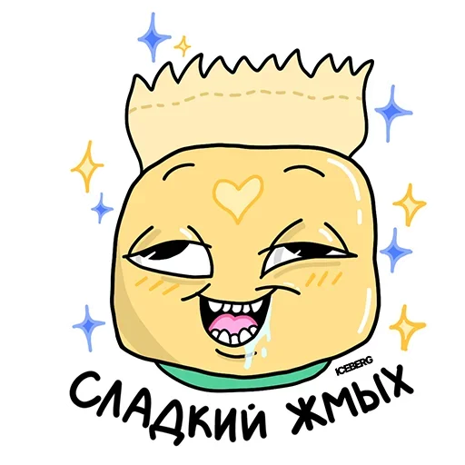 😬 Стикер «ICEBERGPODS_SNUS» для Telegram